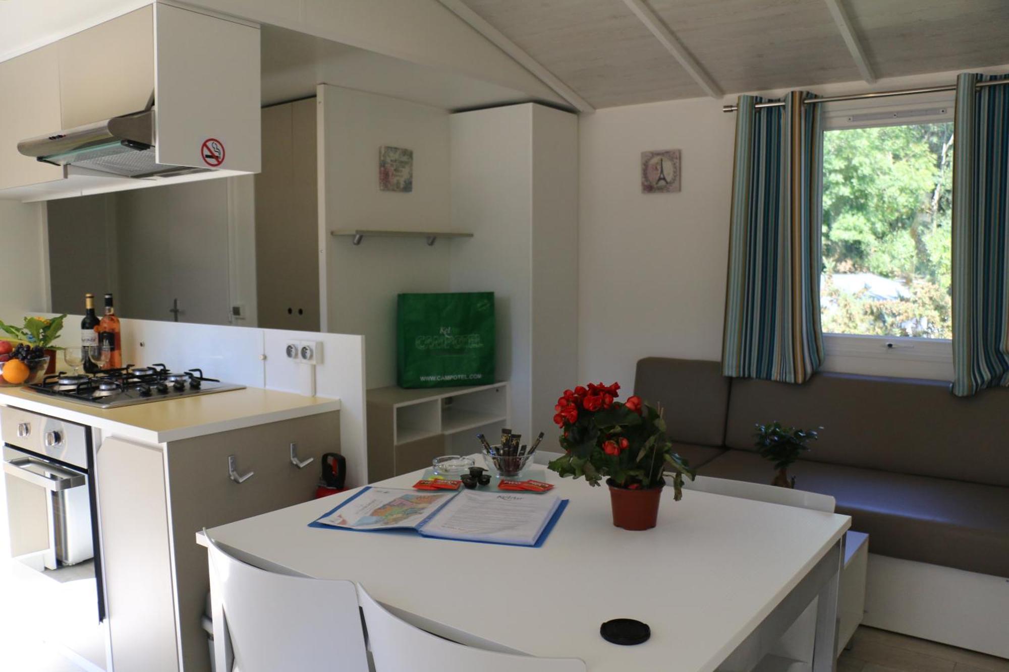 Mobile Homes By Kelair At Camping Sylvamar ลาแบ็นน์ ภายนอก รูปภาพ